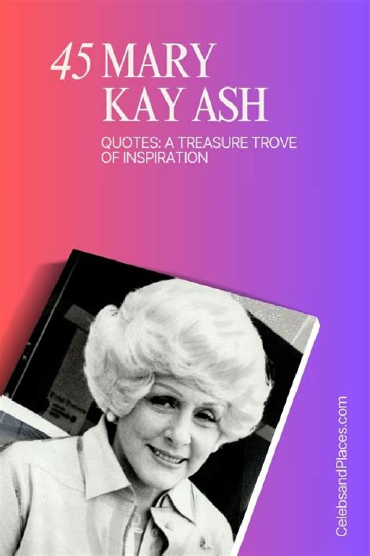 What did Mary Kay Ash die of?