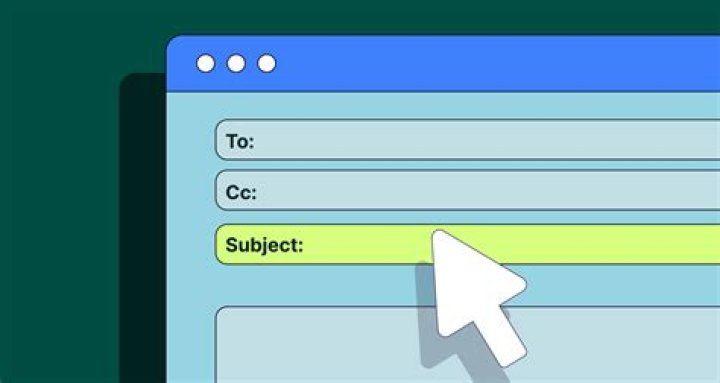 What do I write in the subject of a letter?