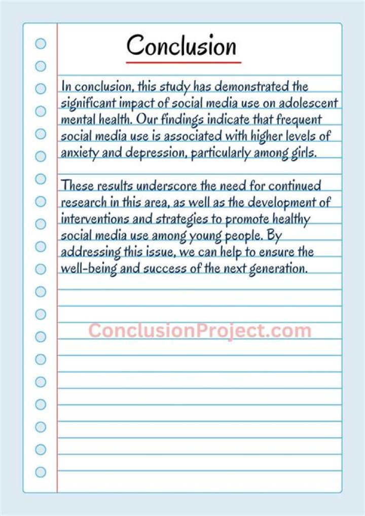 What does a conclusion add to the paper?