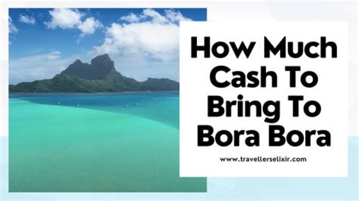 What does Bora Bora import?