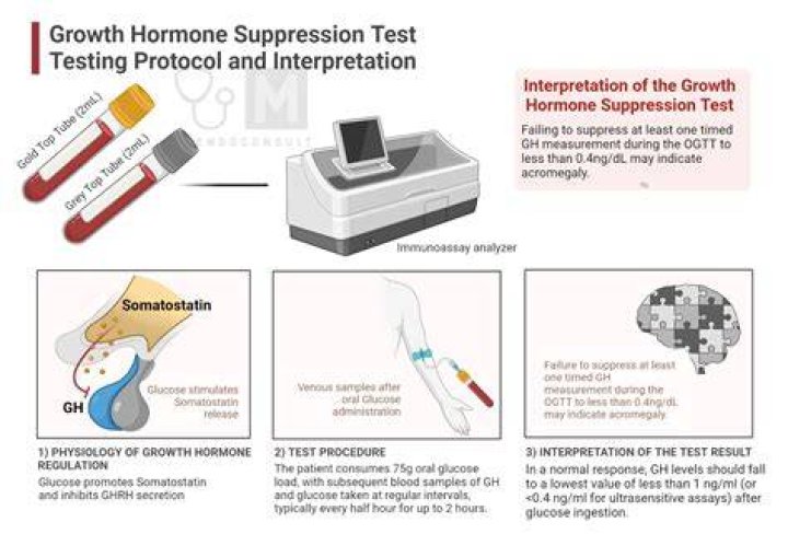 What does GH mean in a blood test?