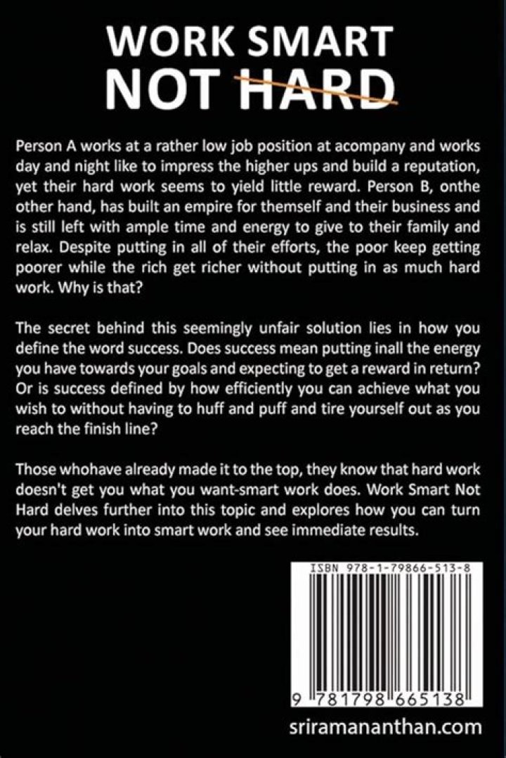 What does hard work really mean?