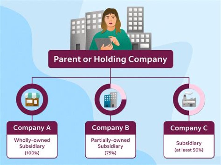 What does it mean when a bank is a holding company?