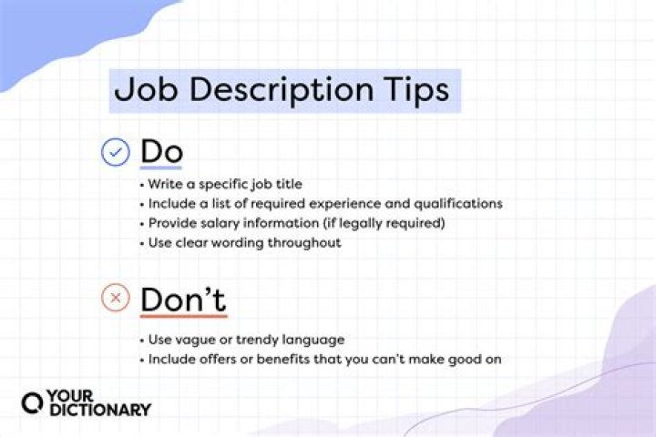 What does job vacancy mean?