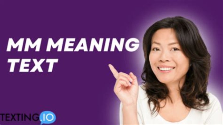 What does mm mean in text?