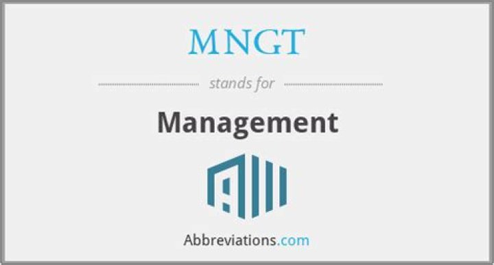 What does MNGT stand for?