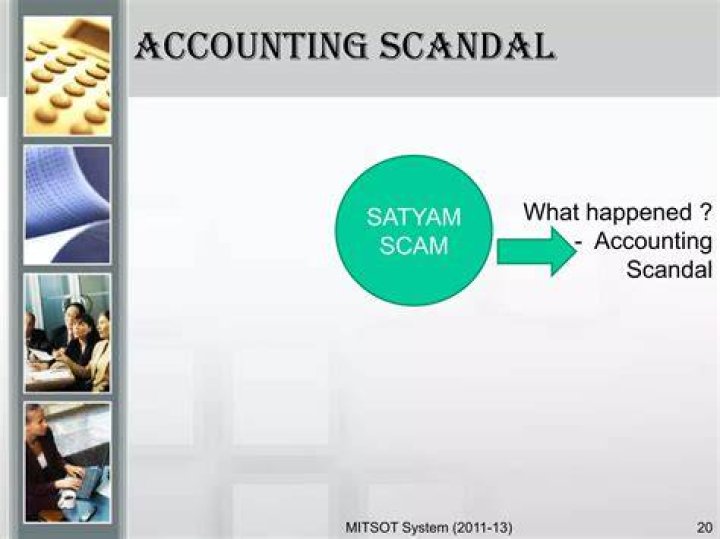 What happened Satyam scandal?
