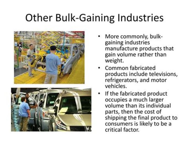 What industries are bulk gaining?