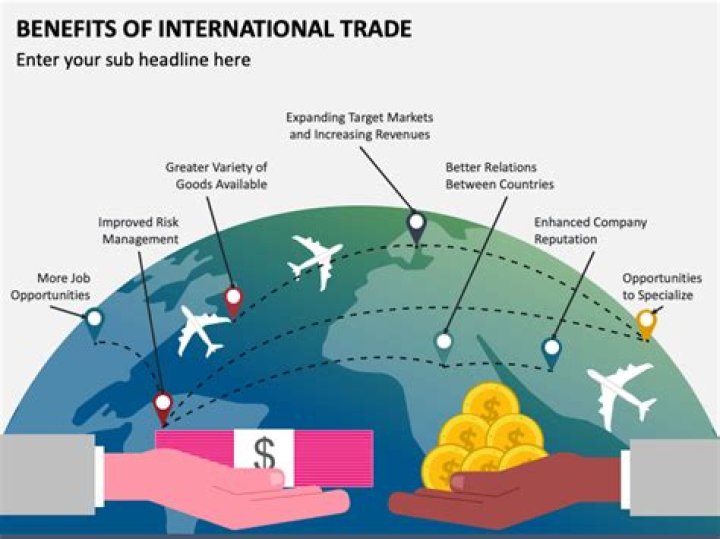 What is a benefit of international trade quizlet?