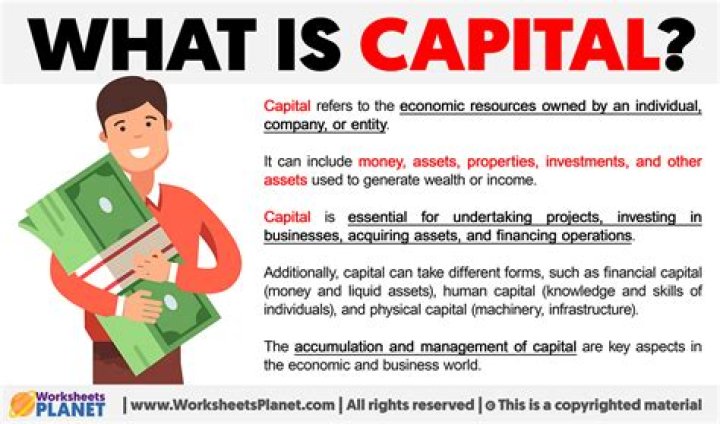 What is a capital item example?