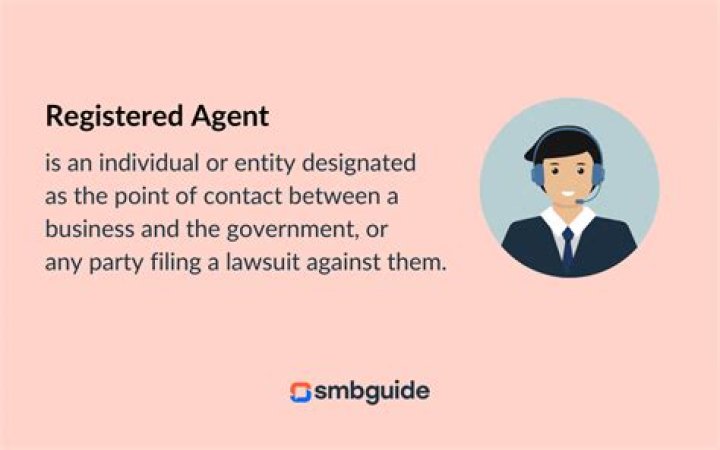 What is a current registered agent?