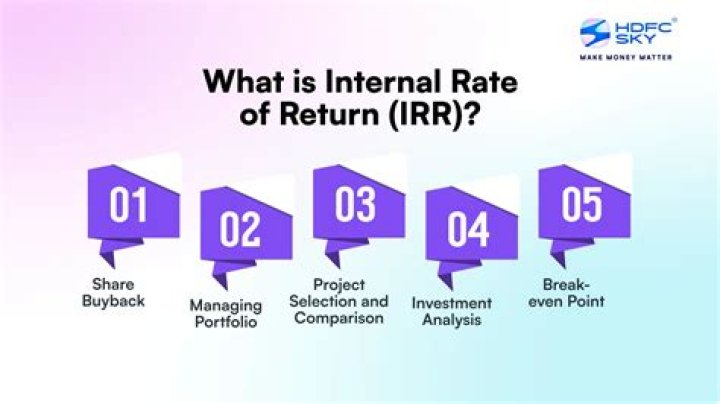 What is a good internal rate of return for a project?