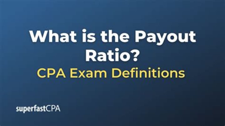 What is a good payout ratio for a company?