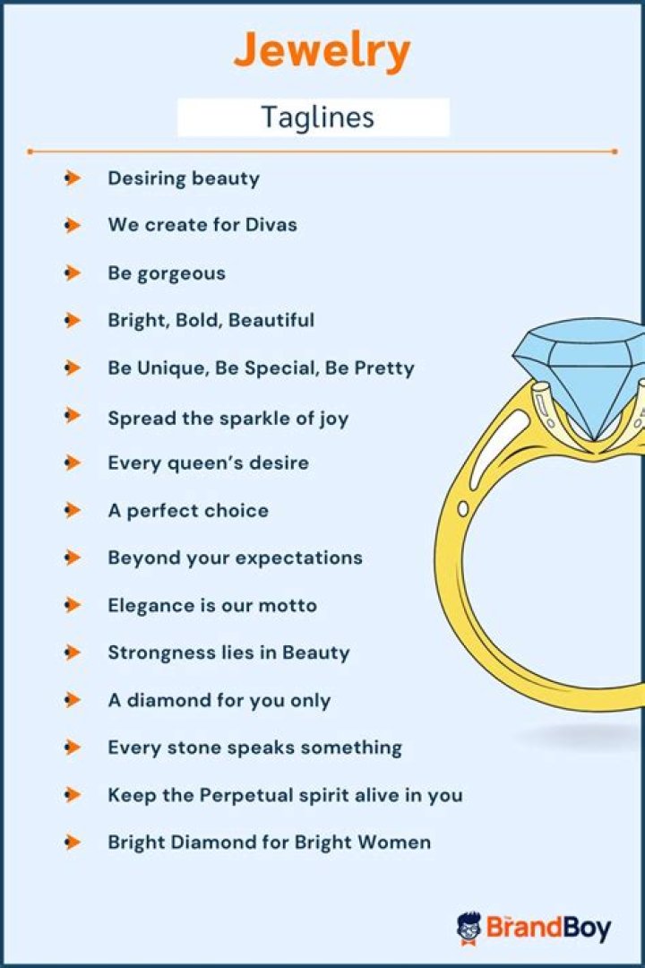 What is a good slogan for a jewelry store?