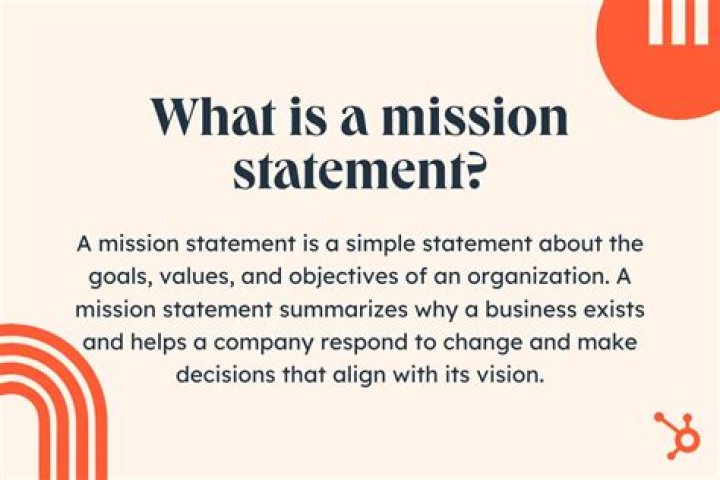 What is a mission statement statement?
