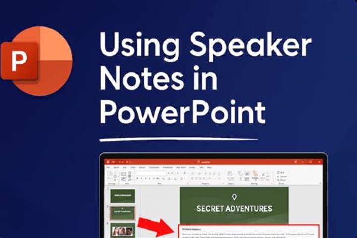 What is a PowerPoint presentation with speaker notes?