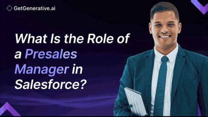 What is a presales role?