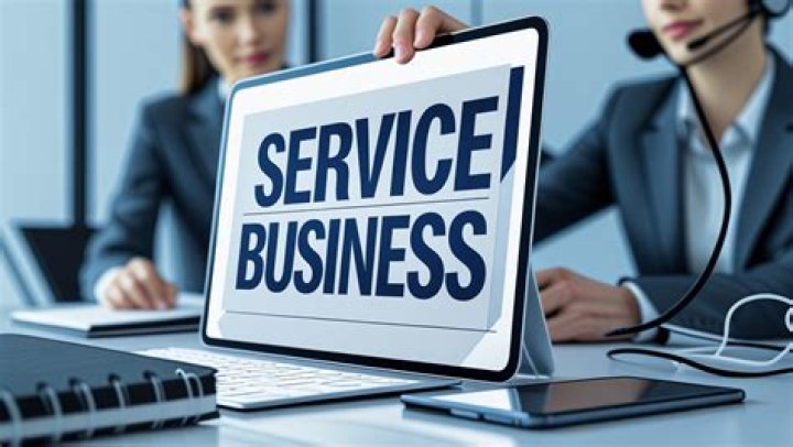 What is a service business meaning?