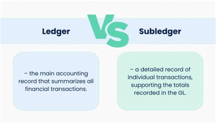 What is a sub-ledger example?