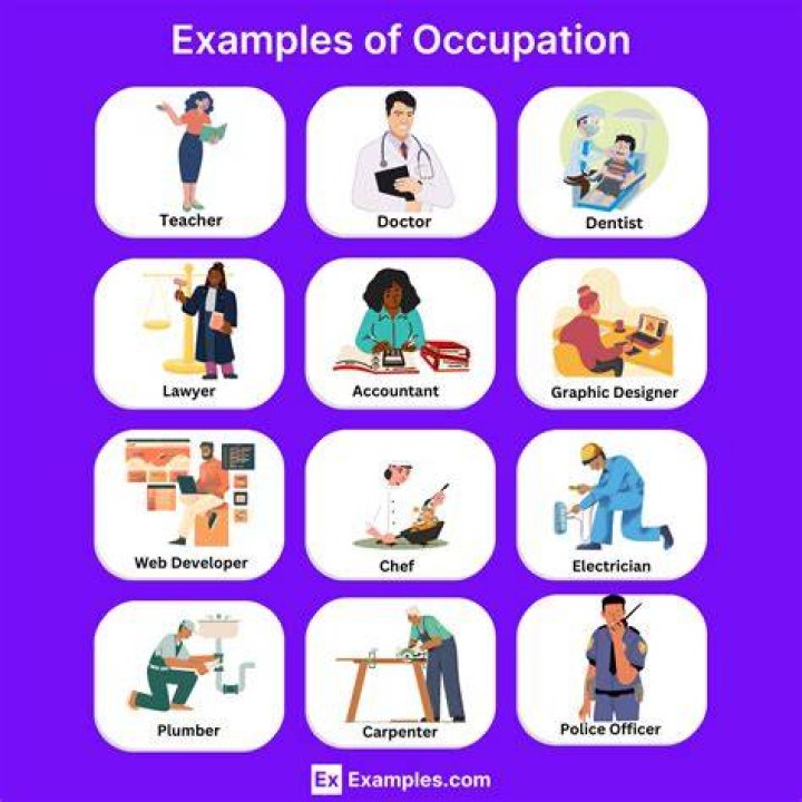 What is an example of an occupation?