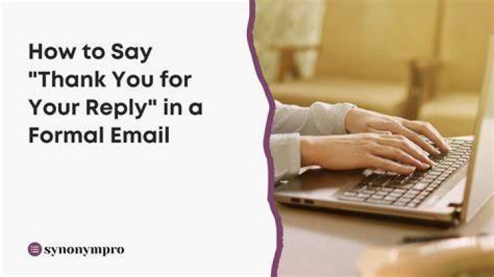 What is best reply for thank you?