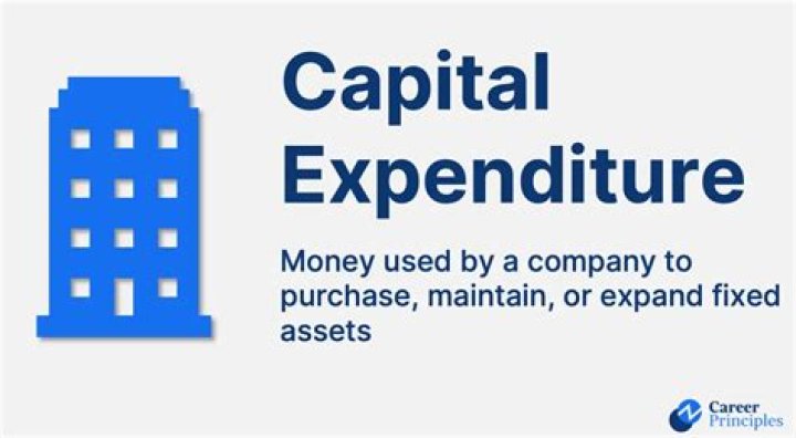 What is capital expenditure and its example?