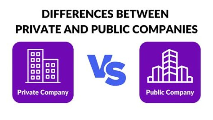 What is difference between public company and private company?