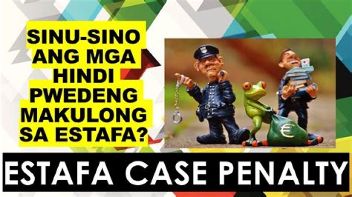 What is estafa case in the Philippines?