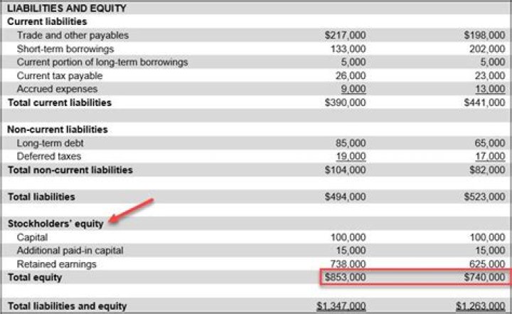 What is included in stockholders equity balance sheet?