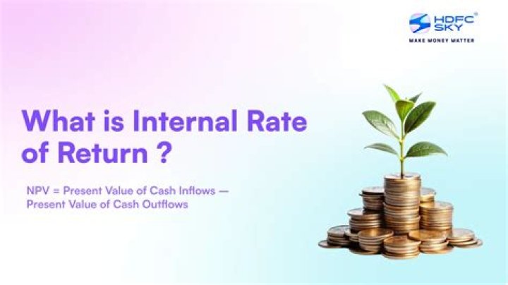 What is internal rate of return in capital budgeting?