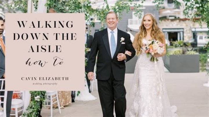 What is it called when the bride and groom walk back down the aisle?