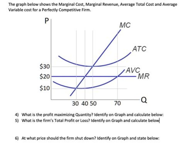 What is marginal revenue for a perfectly competitive firm?