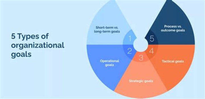 What is organizational goal What are the 3 types of organizational goals?