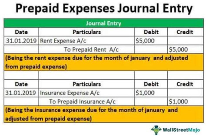 What is Prepaid income journal entry?