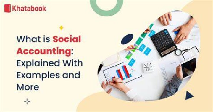 What is social accounting example?