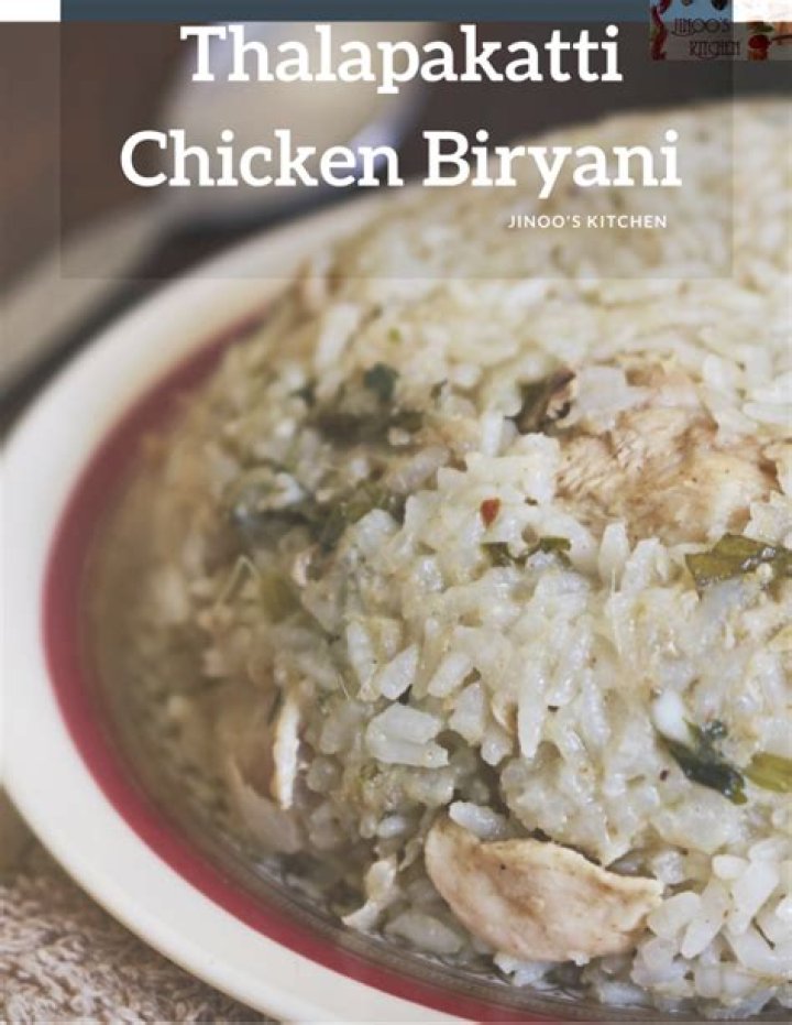 What is special in Thalappakatti biriyani?