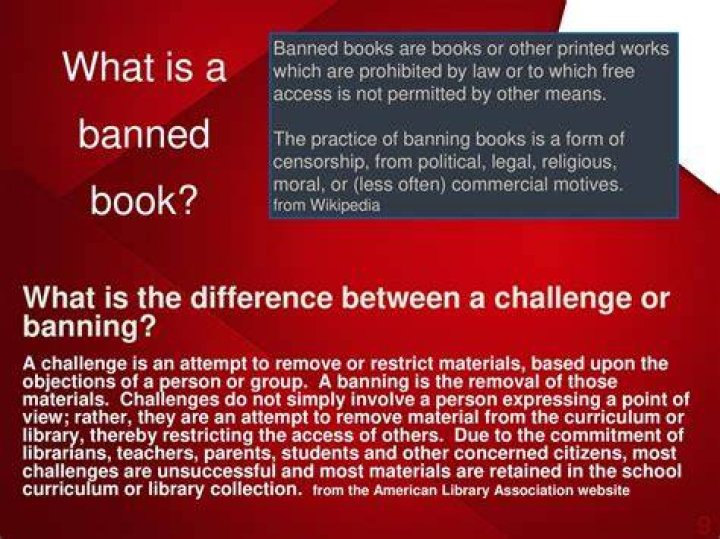 What is the difference between banning and censorship?