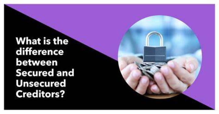What is the difference between secured and unsecured?