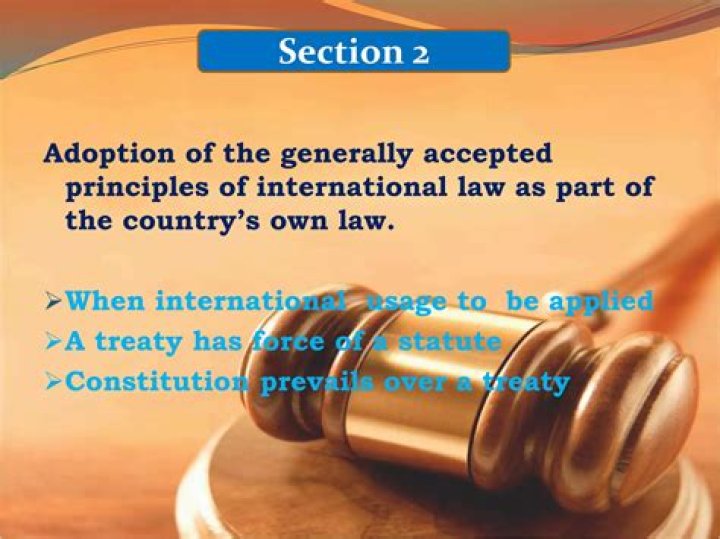 What is the meaning of Article 2 Section 21?