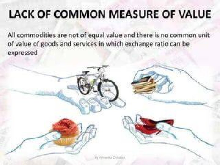 What is the meaning of common measure of value?