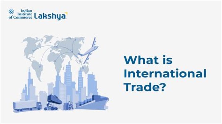 What is the meaning of international trade?