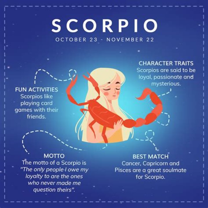 What is the motto of Scorpio?