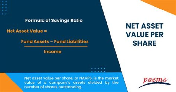 What is the net asset value of an investment company?