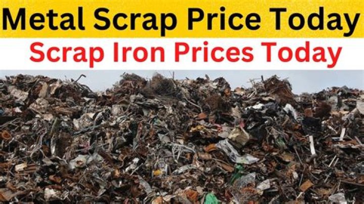 What is the price of scrap steel per pound today?