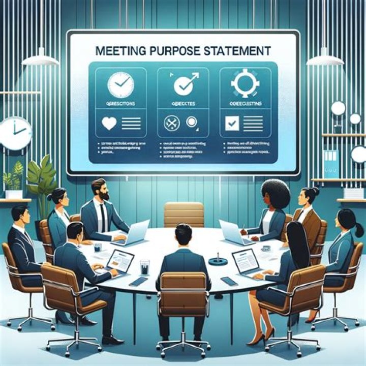 What is the purpose of conducting meetings?