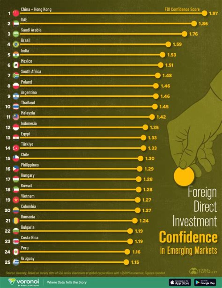 What is the purpose of FDI Confidence Index?