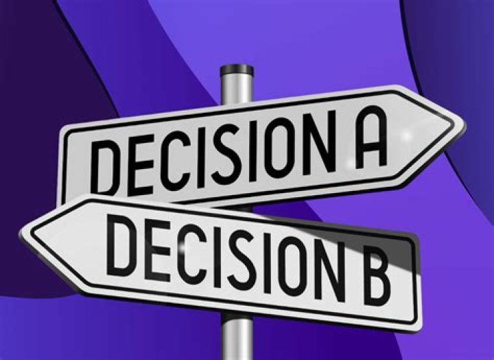 What is the word for making the right decision?