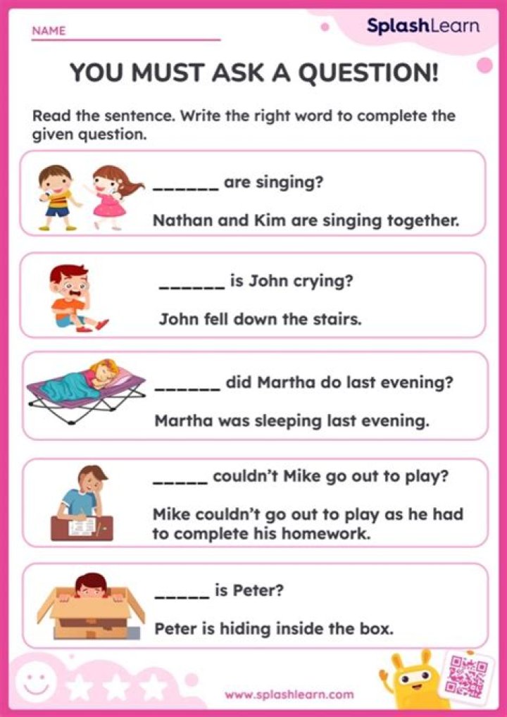 What must you focus on when answering Question 3?
