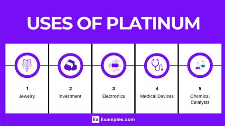 What products have platinum in them?