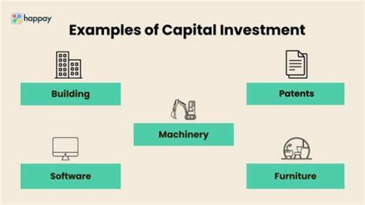 What requires a large capital investment and produces items used by others?